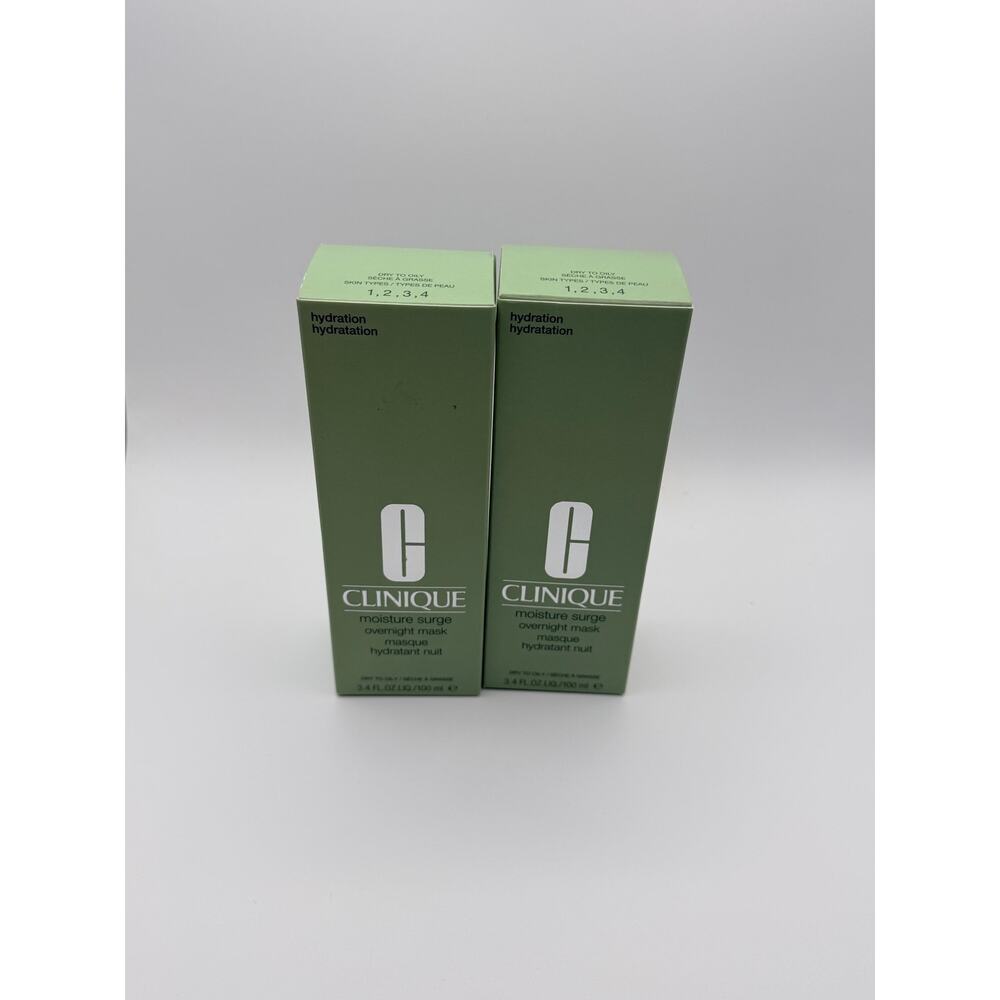 Clinique Moisture Surge Overnight Mask NEW authentic 2 pack